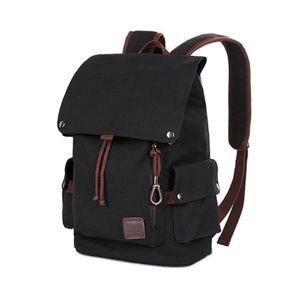 Canvas Backpack Hiking Pack Large School Backpack